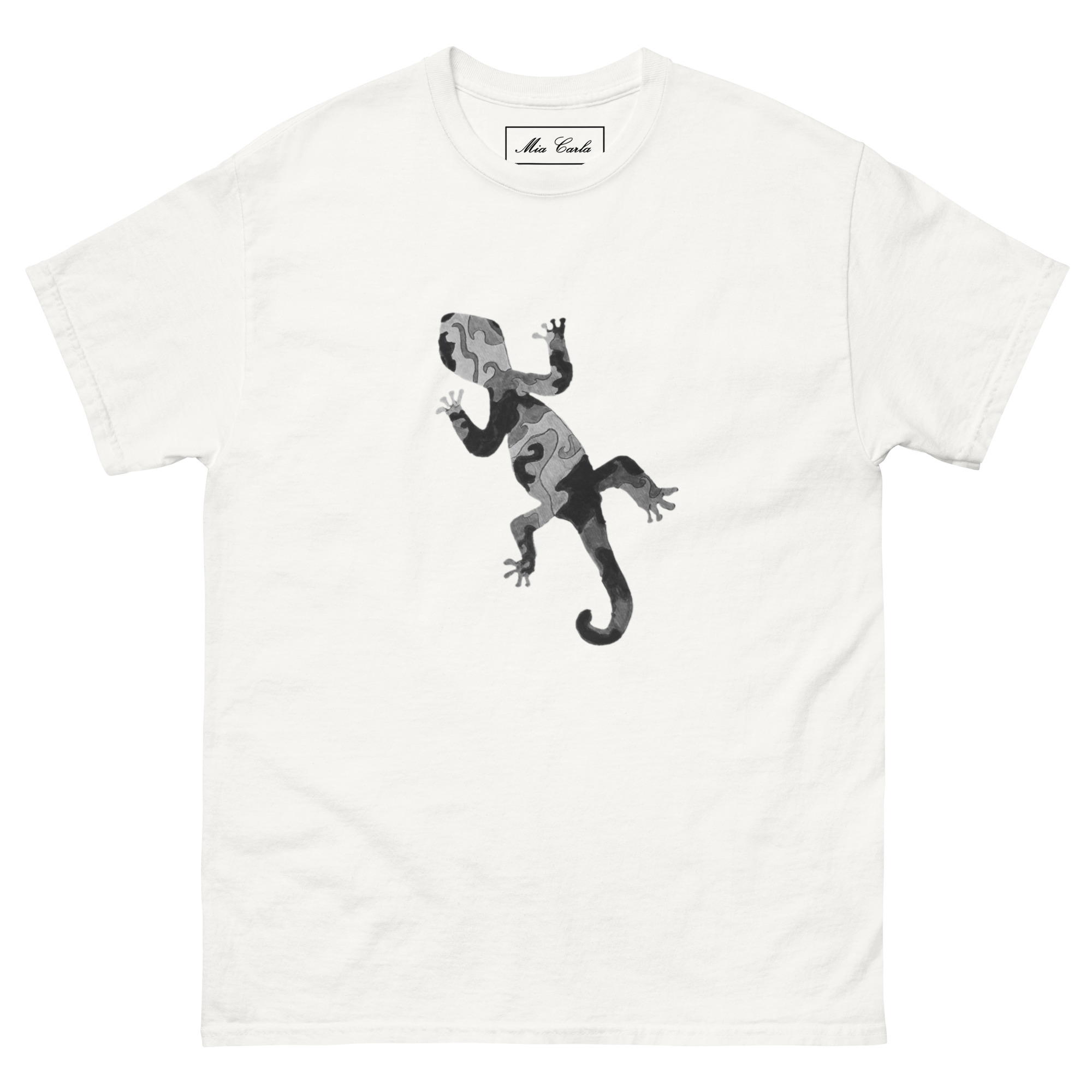Unisex Salamander Black and White – Bild 4